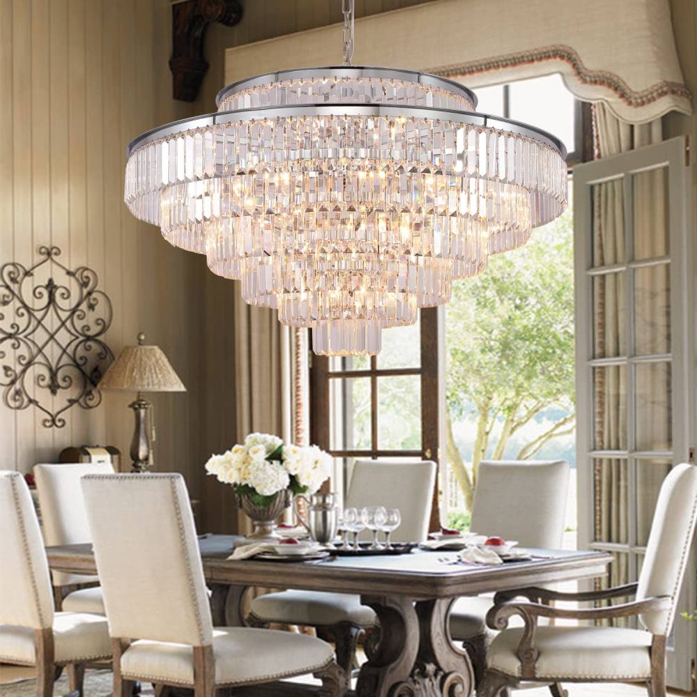Crystal Chandelier, 99 cm | 39 inch(28-Lights): image 1