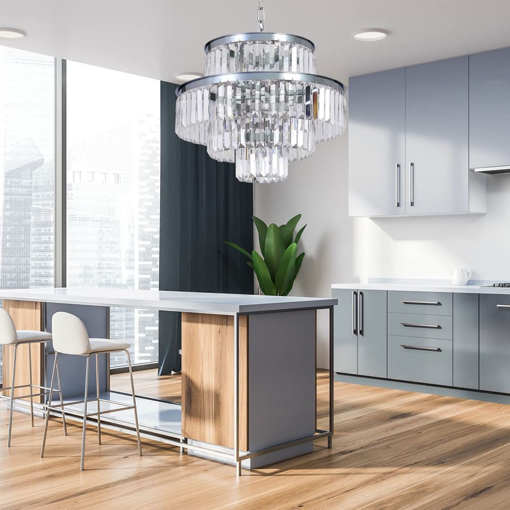Crystal Chandelier, 99 cm | 39 inch(28-Lights): image 7