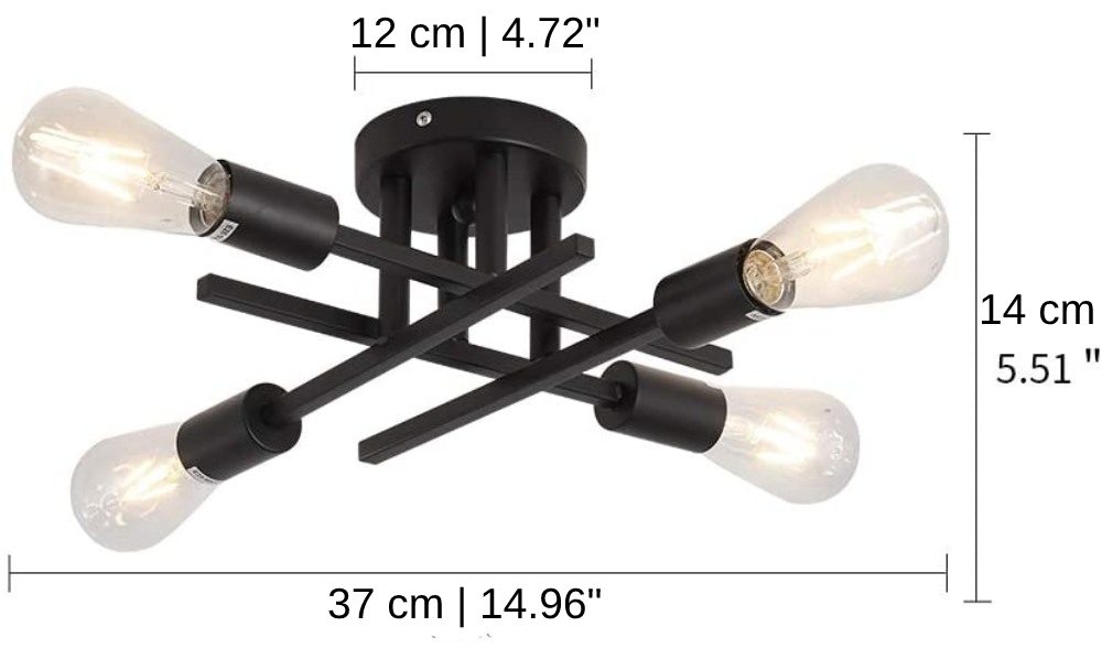 Modern Light Pendant, Gold: image 5